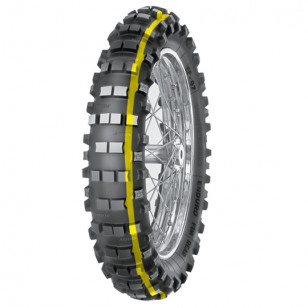 PNEU MOTO 18" 120/90 X 18 MITAS EF-07 SUPER YELLOW TT ENDURO 71R (HOMOLOGUE FIM) 50 À BOITE sur le site du spécialiste des de...