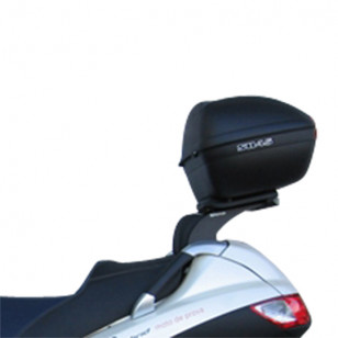 PORTE BAGAGE/SUPPORT TOP CASE MAXI SCOOTER SHAD ADAPT. 125/300/400/500 MP3 LT SPORT HYBRID Top-case sur le site du spécialist...