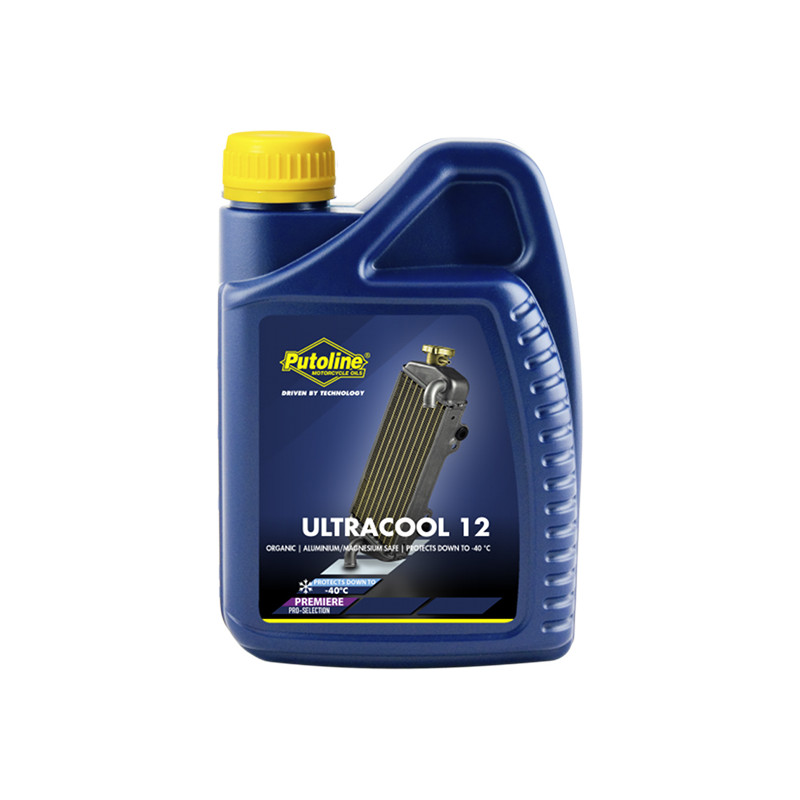 LIQUIDE DE REFROIDISSEMENT PUTOLINE ULTRACOOL 12 (1L) LUBRIFIANTS sur le site du spécialiste des deux roues O-TAKET.COM