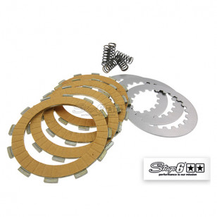 DISQUE EMBRAYAGE MOTO STAGE6 RACING CARBONE ADAPT. DERBI SENDA EURO2 / EURO3 / EURO4 Embrayages sur le site du spécialiste de...