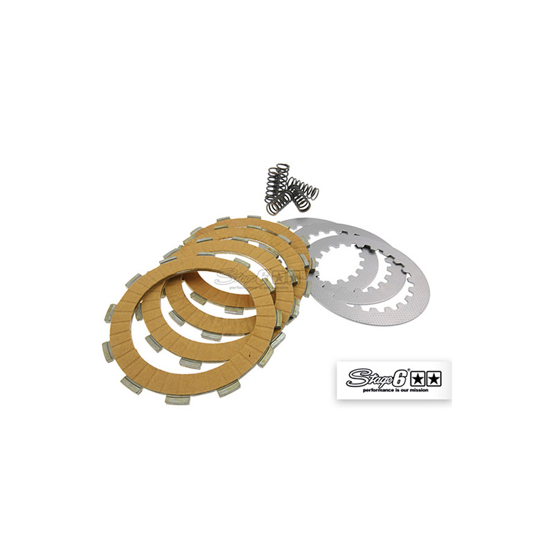 DISQUE EMBRAYAGE MOTO STAGE6 RACING CARBONE ADAPT. DERBI SENDA EURO2 / EURO3 / EURO4 Embrayages sur le site du spécialiste de...