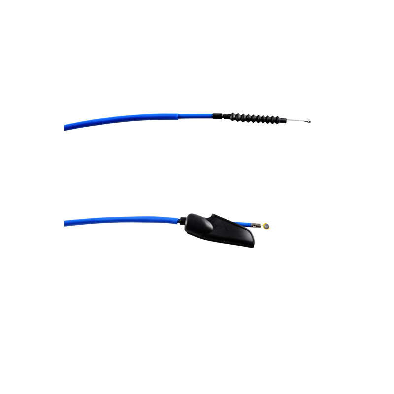 TRANSMISSION / CABLE EMBRAYAGE MOTO DOPPLER TEFLON ADAPT. DERBI SENDA EURO2 - BLEU Câbles et Transmissions sur le site du spé...