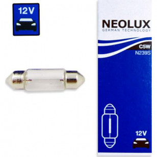 LAMPE/AMPOULE 12V 5W (C5W) NEOLUX FEU DE POSITION (NAVETTE SV8.5 11X35) SCOOTER sur le site du spécialiste des deux roues O-T...