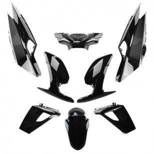 CARROSSERIE SCOOTER / MAXI SCOOTER TUN'R KIT ADAPT. 50 / 125 PEUGEOT SPEEDFIGHT 4 NOIR (8 PCS) Carrosseries sur le site du sp...