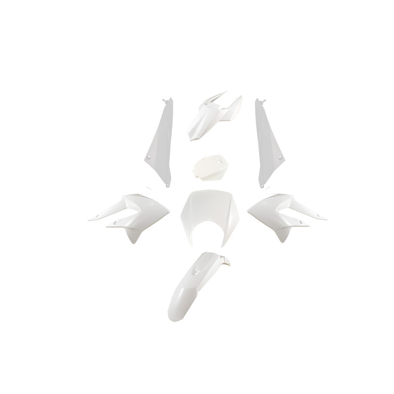 CARROSSERIE MOTO TUN'R KIT ADAPT. DERBI SENDA DRD RACING 2011→ / RCR / SMT 2011-2017 BLANC (8 PC) Carrosseries sur le site du...