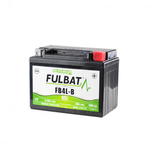 BATTERIE YB4L-B FULBAT 12V5AH LG120 L70 H92 (GEL - SANS ENTRETIEN) ACTIVEE USINE Batteries sur le site du spécialiste des deu...