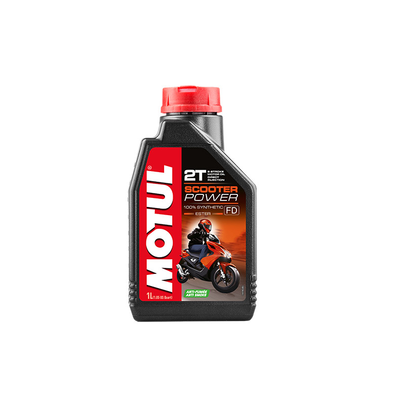 HUILE MOTEUR 2T MOTUL SCOOTER POWER (1L) LUBRIFIANTS sur le site du spécialiste des deux roues O-TAKET.COM