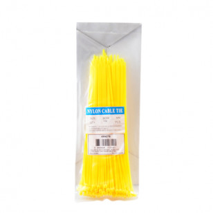 COLLIER RILSAN PLASTIQUE JAUNE LONG 2,6X200 MM (X100) ATELIER sur le site du spécialiste des deux roues O-TAKET.COM