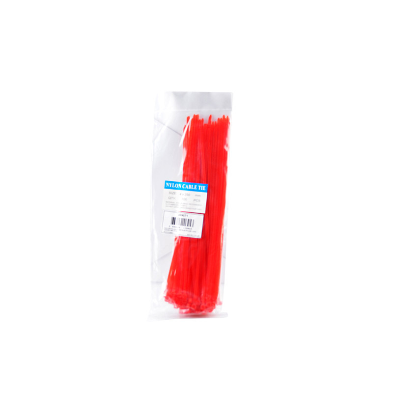 COLLIER RILSAN PLASTIQUE ROUGE LONG 3,6X250 MM (X100) ATELIER sur le site du spécialiste des deux roues O-TAKET.COM