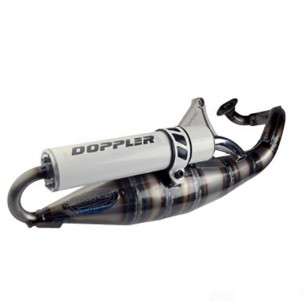 POT SCOOTER DE DOPPLER S3R EVOLUTION ADAPT. LUDIX / SPEEDFIGHT 3 4 AC ET LC / KISBEE SIL. BLANC Échappements sur le site du s...