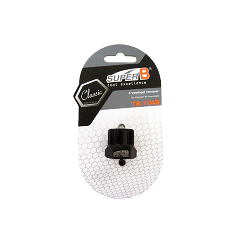 OUTIL DEMONTE ROUE LIBRE SUPER B TB-1045 COMPATIBLE SHIMANO (CLASSIC) ATELIER sur le site du spécialiste des deux roues O-TAK...