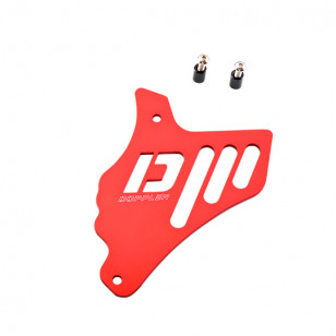 CACHE PIGNON MOTO DOPPLER ALU ADAPT. AM6 - ROUGE Pignons sur le site du spécialiste des deux roues O-TAKET.COM