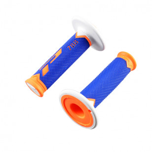 REVETEMENT/POIGNEE PROGRIP 788 ORANGE FLUO/BLEU/BLANC (PR) TRIPLE DENSITE 115MM Revêtements et Poignées sur le site du spécia...