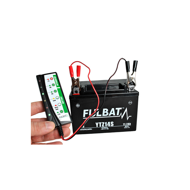 TESTEUR DE BATTERIE FULBAT FULTEST Batteries sur le site du spécialiste des deux roues O-TAKET.COM