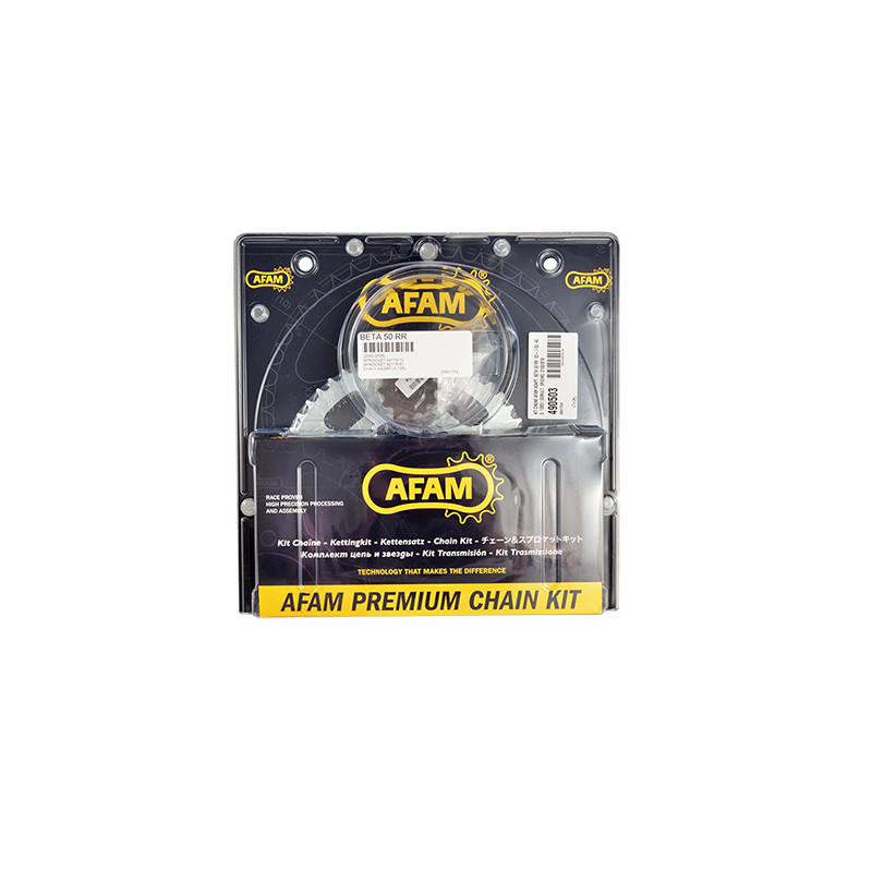 KIT CHAINE AFAM ADAPT. BETA 50 RR 2002-2005 420 12X51 (DEMULT. ORIGINE) D100/3X2 FIX Kits chaînes sur le site du spécialiste ...