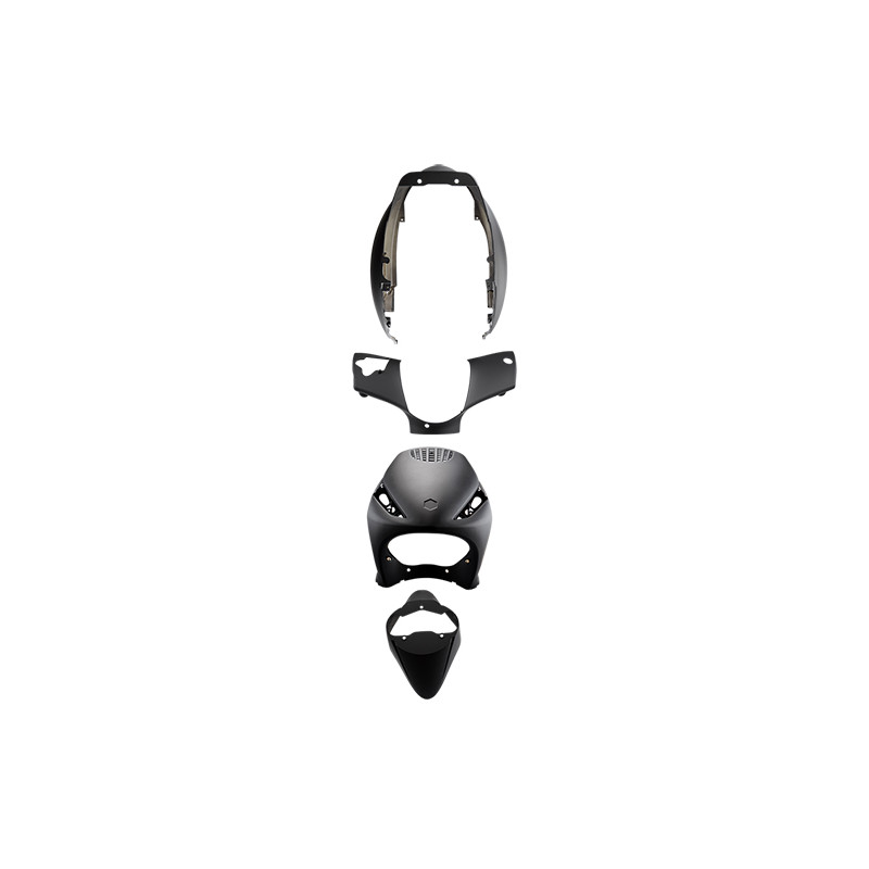 CARROSSERIE SCOOTER TUN'R KIT ADAPT. PIAGGIO ZIP NOIR MAT 2000→ (4 PIECES) Carrosseries sur le site du spécialiste des deux r...
