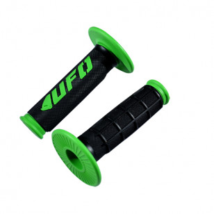 REVETEMENT/POIGNEE UFO CHALLENGER NOIR/VERT (PR) SCOOTER sur le site du spécialiste des deux roues O-TAKET.COM