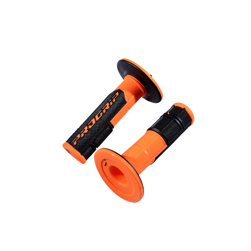 REVETEMENT/POIGNEE PROGRIP 801 NOIR/ORANGE FLUO (PR) DOUBLE DENSITE 115MM Revêtements et Poignées sur le site du spécialiste ...