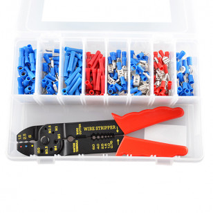 COSSE MALE ET FEMELLE (COFFRET DE 200 PCS PANACHES + PINCE)