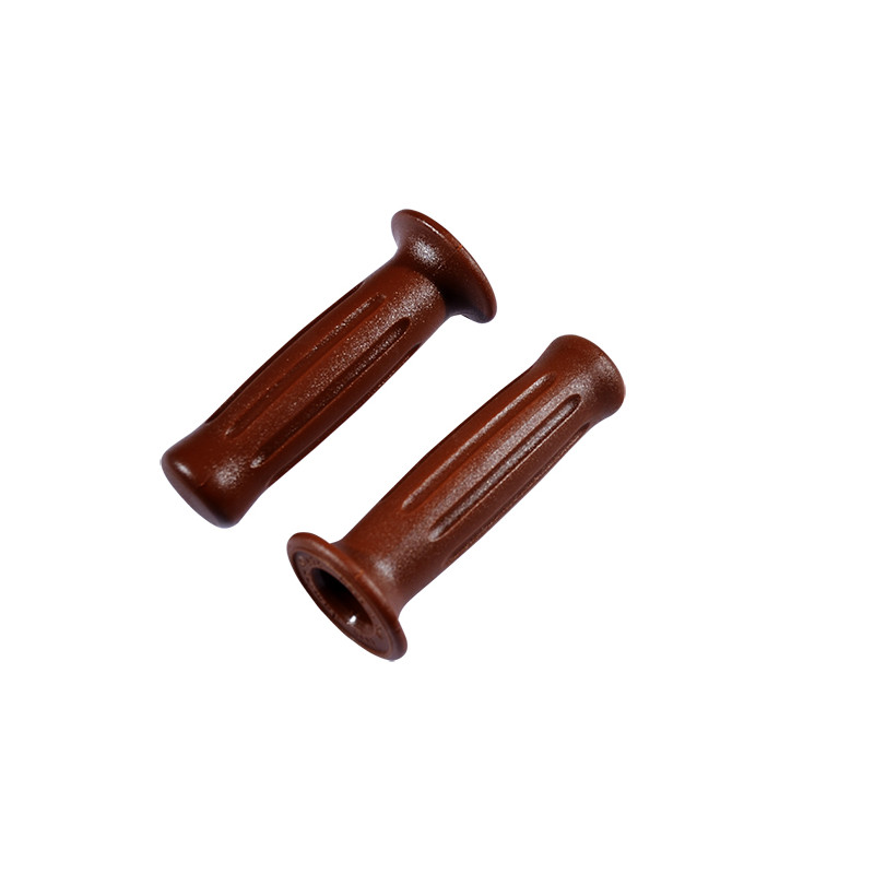 REVETEMENT/POIGNEE DOMINO VINTAGE MARRON (PR) 120MM Revêtements et Poignées sur le site du spécialiste des deux roues O-TAKET...