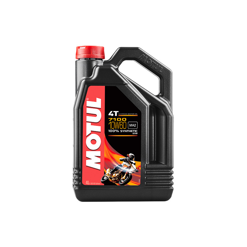 HUILE MOTEUR 4T MOTUL 7100 10W60 (4L) LUBRIFIANTS sur le site du spécialiste des deux roues O-TAKET.COM