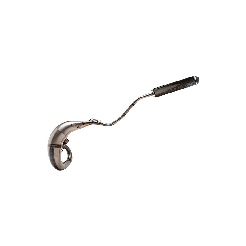 POT MOTO YASUNI CROSS ML ADAPT. DERBI SENDA DRD / XRACE / XTREM / SMT / RCR SIL MAX CARBONE - HAUT GAUCHE Échappements sur le...