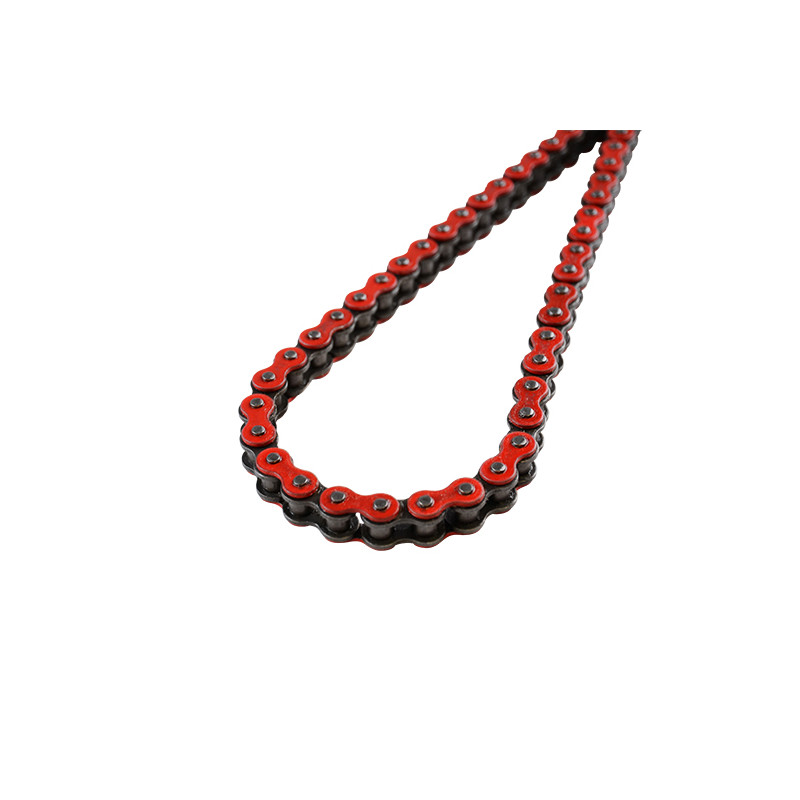 CHAINE MOTO 428 DOPPLER 138M RENFORCEE COULEUR ROUGE Kits chaînes sur le site du spécialiste des deux roues O-TAKET.COM