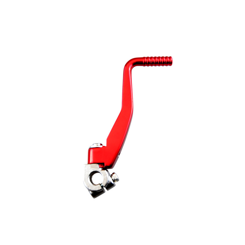 KICK DEMARRAGE MOTO TUN'R ADAPT. AM6 NOIX ACIER / ALU ROUGE Kicks de démarrage sur le site du spécialiste des deux roues O-TA...
