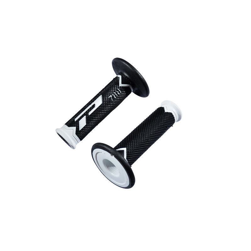 REVETEMENT/POIGNEE PROGRIP 788 NOIR/BLANC (PR) TRIPLE DENSITE 115MM Revêtements et Poignées sur le site du spécialiste des de...