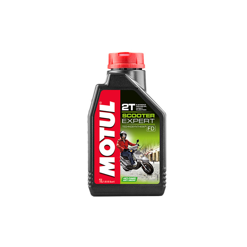 HUILE MOTEUR 2T MOTUL SCOOTER EXPERT (1L) LUBRIFIANTS sur le site du spécialiste des deux roues O-TAKET.COM