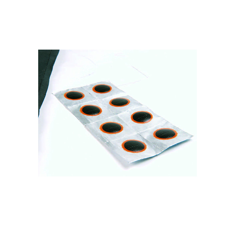 NECESSAIRE REP/RUSTINE TIP TOP FO RONDE D18MM (SACHET DE 8) ATELIER sur le site du spécialiste des deux roues O-TAKET.COM