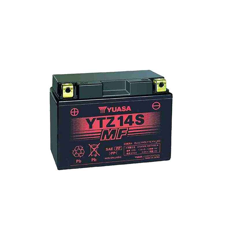 BATTERIE YTZ14S YUASA 12V11.8AH GEL SANS ENTRETIEN LG150 L87 H110 - ACTIVE USINE Batteries sur le site du spécialiste des deu...