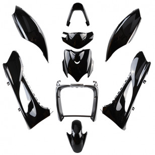 CARROSSERIE SCOOTER TUN'R KIT ADAPT. MBK 50 MACH G / YAMAHA 50 JOG RR NOIR (9 PIECES) Carrosseries sur le site du spécialiste...