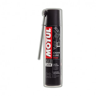 GRAISSE CHAINE/MOTEUR MOTUL C2 CHAIN LUBE ROAD (AEROSOL 400ML) LUBRIFIANTS sur le site du spécialiste des deux roues O-TAKET.COM