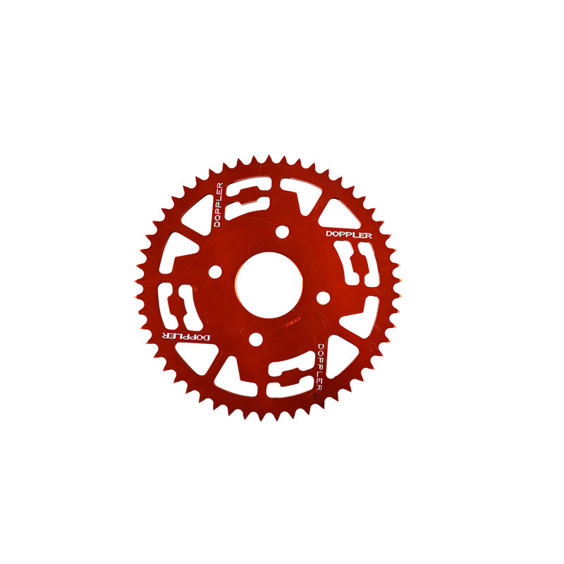 COURONNE MOTO 03 DOPPLER ADAPT. XPOWER / TZR 2003→ / 420 53DTS D54/ 4 FIX ALU ROUGE Kits chaînes sur le site du spécialiste d...