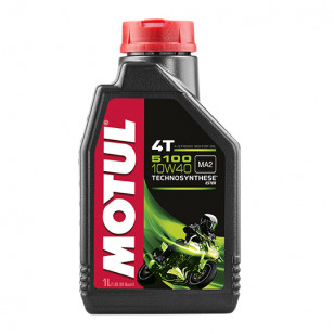 HUILE MOTEUR 4T MOTUL 5100 10W40 (1L) LUBRIFIANTS sur le site du spécialiste des deux roues O-TAKET.COM