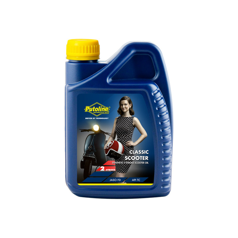 HUILE MOTEUR 2T PUTOLINE CLASSIC SCOOTER SYNTHETIQUE SPECIALE VESPA/LAMBRETTA (1L) LUBRIFIANTS sur le site du spécialiste des... HUILE MOTEUR 2T PUTOLINE CLASSIC SCOOTER SYNTHETIQUE SPECIALE VESPA/LAMBRETTA (1L) LUBRIFIANTS sur le site du spécialiste des...