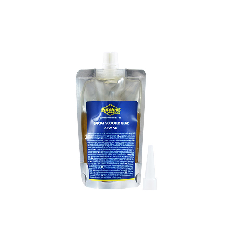 HUILE BOITE/TRANSMISSION PUTOLINE SCOOT GEAR OIL 75W90 (125ML) LUBRIFIANTS sur le site du spécialiste des deux roues O-TAKET.COM