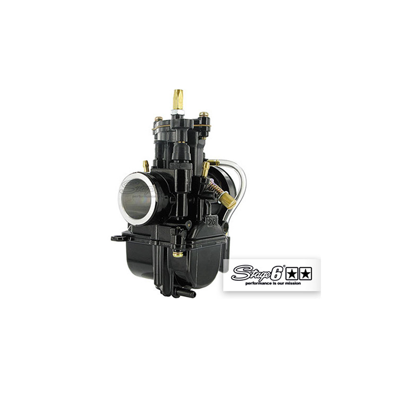 CARBU STAGE6 R/T TYPE PWK 26 AVEC POWER JET (BOISSEAU PLAT / STARTER TIRETTE / DEPRESSION) Carburations sur le site du spécia...