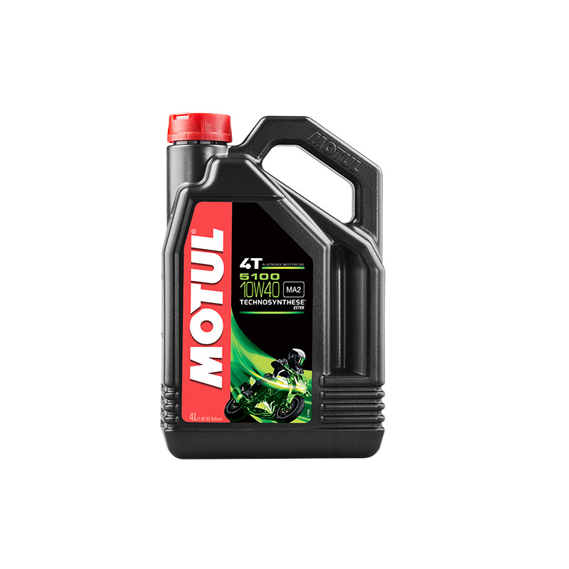 HUILE MOTEUR 4T MOTUL 5100 10W40 (4L) LUBRIFIANTS sur le site du spécialiste des deux roues O-TAKET.COM