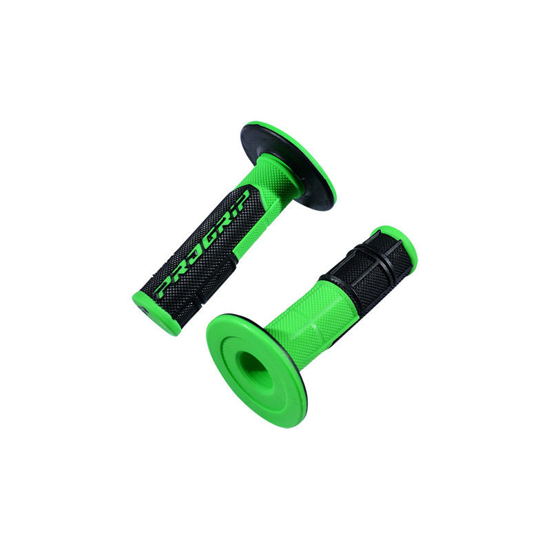 REVETEMENT/POIGNEE PROGRIP 801 NOIR/VERT FLUO (PR) DOUBLE DENSITE 115MM Revêtements et Poignées sur le site du spécialiste de...