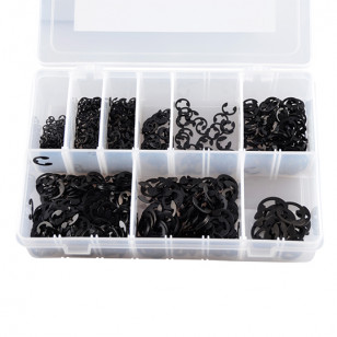 CIRCLIPS/CLIPS (COFFRET 1300 PCS - 2.5MM A 12MM) CYCLO/SOLEX sur le site du spécialiste des deux roues O-TAKET.COM