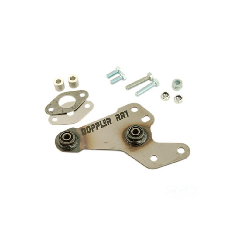 PATTE DE POT SCOOTER DOPPLER RR7 ADAPT. TKR / SPEEDFIGHT / VIVACITY (COMPLETE) Échappements sur le site du spécialiste des de...