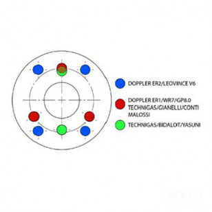 JOINT SILENCIEUX / CARTOUCHE / POT DOPPLER ER1 / ER2 / GP8.0 / WR7 / LEOVINCE V6 / UNIVERSEL Échappements sur le site du spéc...