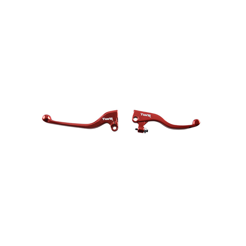 LEVIER MOTO TUN'R ADAPT. RIEJU MRT 2014-2018 / MARATHON 2011-2018 125cc (J.JUAN) ROUGE (PR) Leviers et Poignées sur le site d...