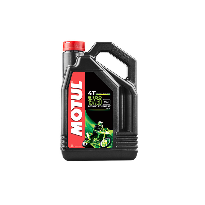 HUILE MOTEUR 4T MOTUL 5100 15W50 (4L) LUBRIFIANTS sur le site du spécialiste des deux roues O-TAKET.COM