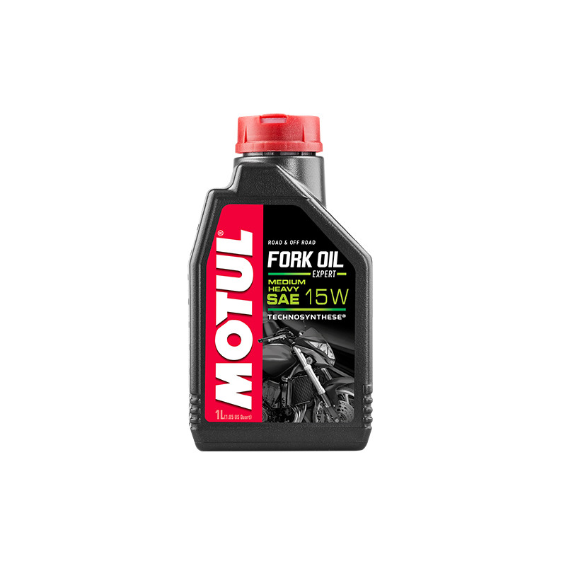 HUILE FOURCHE MOTUL FORK OIL EXPERT 15W MEDIUM/HEAVY (1L) LUBRIFIANTS sur le site du spécialiste des deux roues O-TAKET.COM