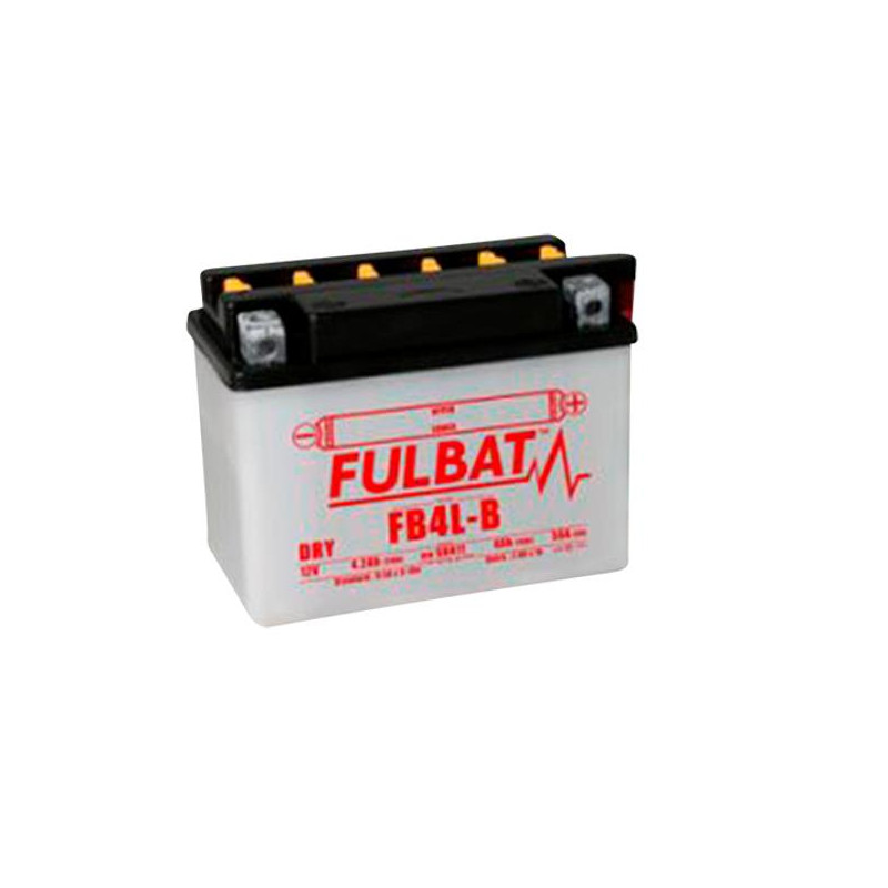 BATTERIE YB4L-B FULBAT 12V4AH LG120 L70 H92 (LIVRE AVEC ACIDE) ADAPT. SCOOTER 50 SCOOTER sur le site du spécialiste des deux ... BATTERIE YB4L-B FULBAT 12V4AH LG120 L70 H92 (LIVRE AVEC ACIDE) ADAPT. SCOOTER 50 SCOOTER sur le site du spécialiste des deux ...