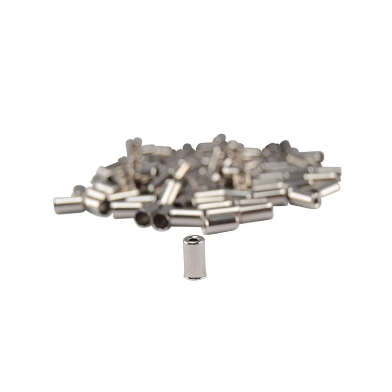 BUTEE/ARRET/EMBOUT GAINE DIAMETRE 6 (X100) Câbles et Transmissions sur le site du spécialiste des deux roues O-TAKET.COM