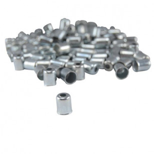 BUTEE/ARRET/EMBOUT GAINE DIAMETRE 7 (X100) Câbles et Transmissions sur le site du spécialiste des deux roues O-TAKET.COM